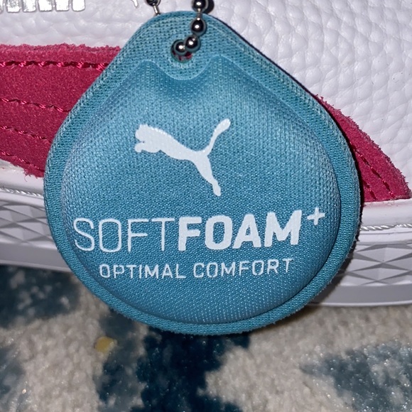 Womens Puma Smash Platform Sneakers - Picture 9 of 11